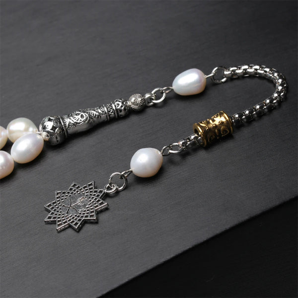 White Pearl Prayer Beads-ToShay.org