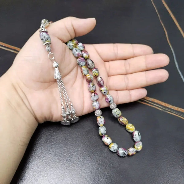 Sesame Stone Prayer Beads-ToShay.org