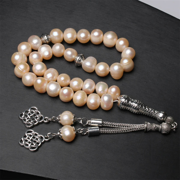 White Freshwater Pearl Prayer Beads-ToShay.org