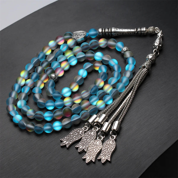 Blue Crystal Prayer Beads-ToShay.org