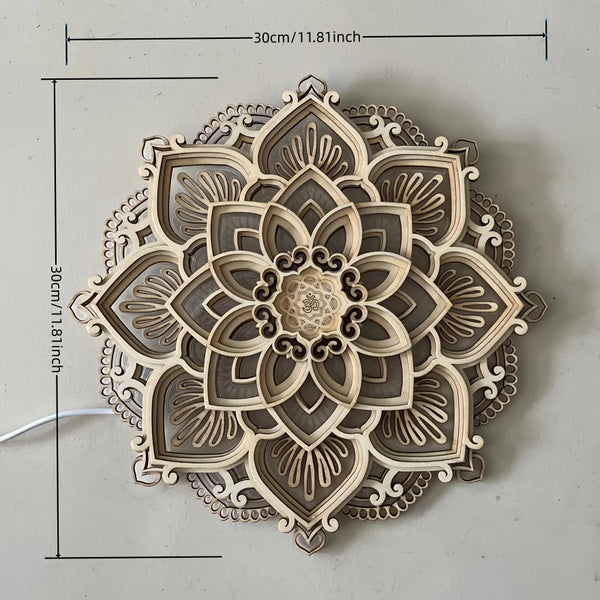 Mandala LED Light-ToShay.org