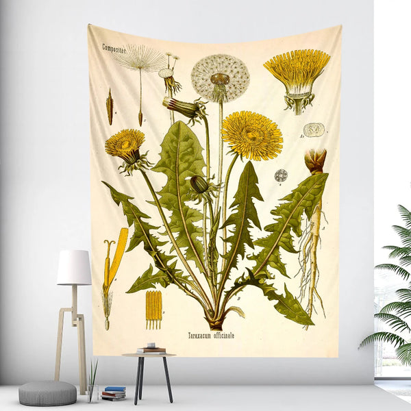 Flower Art Tapestry-ToShay.org