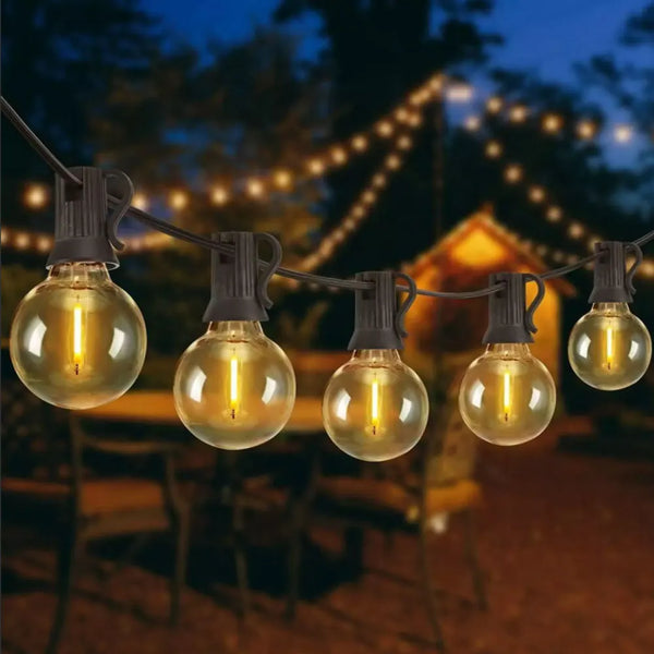 Solar String Bulb Lights-ToShay.org