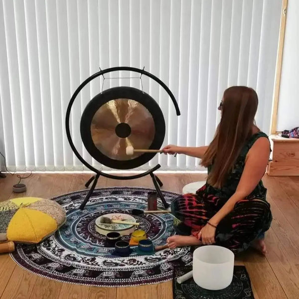 Black Gold Bronze Gong-ToShay.org