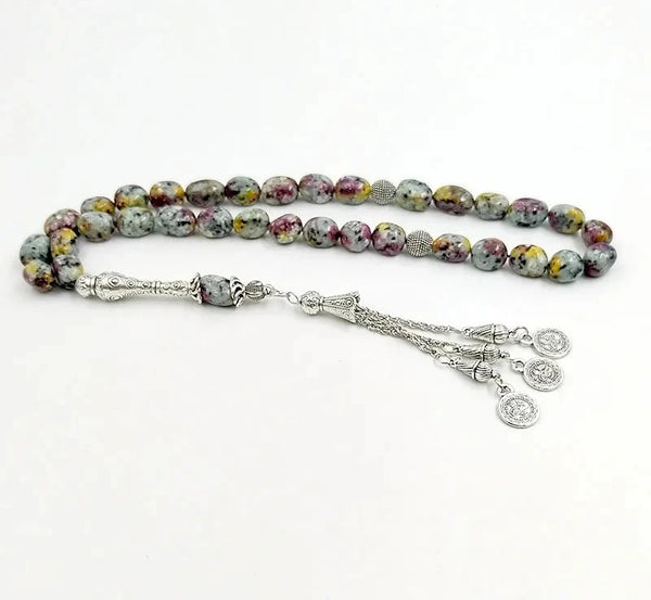 Sesame Stone Prayer Beads-ToShay.org