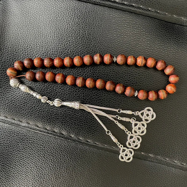 Brown Agate Prayer Beads-ToShay.org