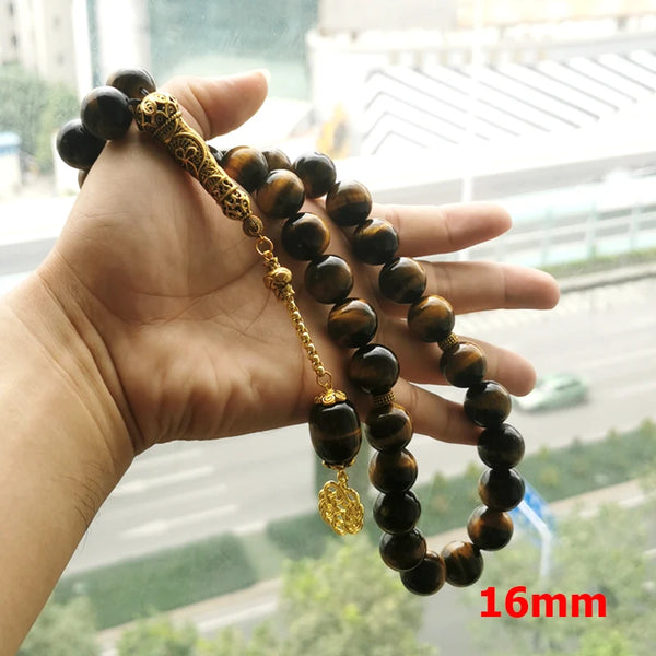 Yellow Tiger Eye Prayer Beads-ToShay.org