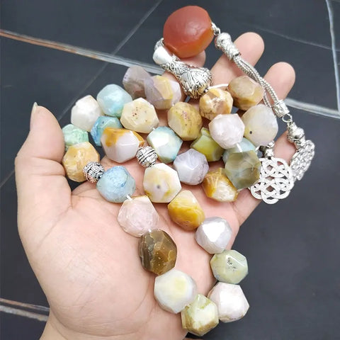 Mixed Agate Prayer Beads-ToShay.org