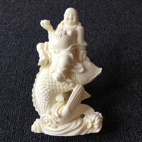 White Carp Maitreya Buddha-ToShay.org