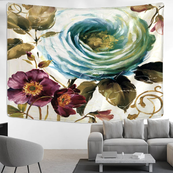 Flower Art Tapestry-ToShay.org