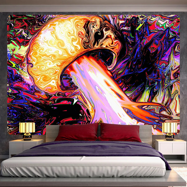 Psychedelic Art Tapestry-ToShay.org