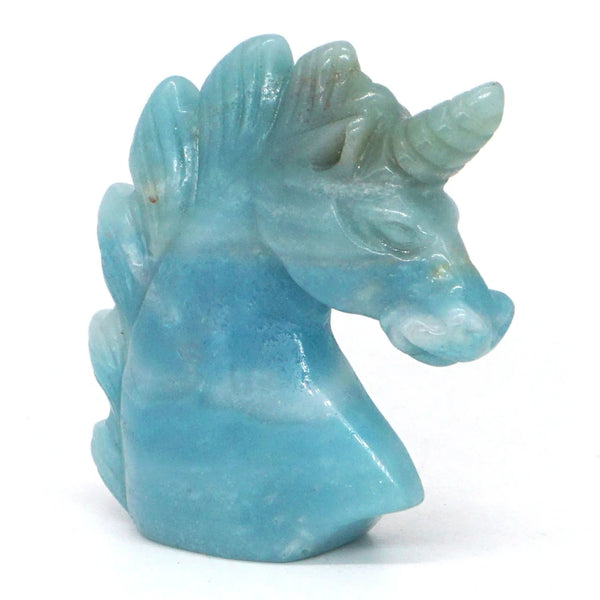 Blue Amazonite Unicorn-ToShay.org