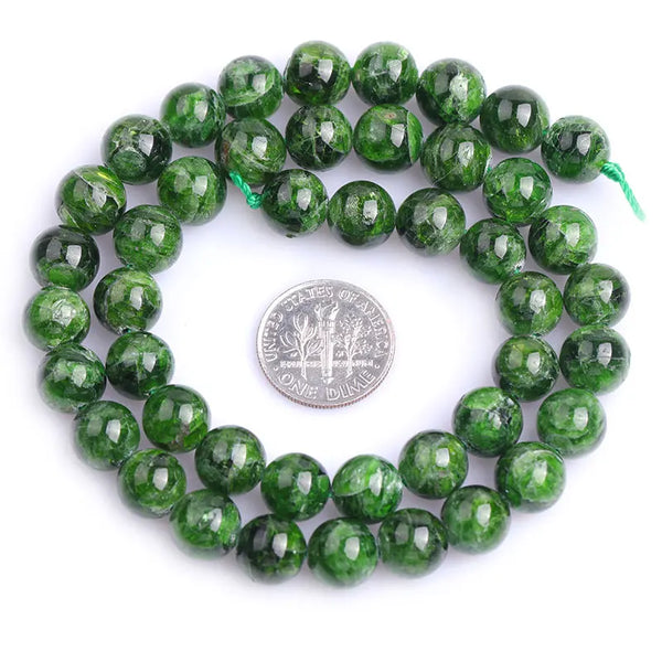 Green Diopside Beads-ToShay.org