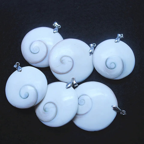 White Shell Pendants-ToShay.org