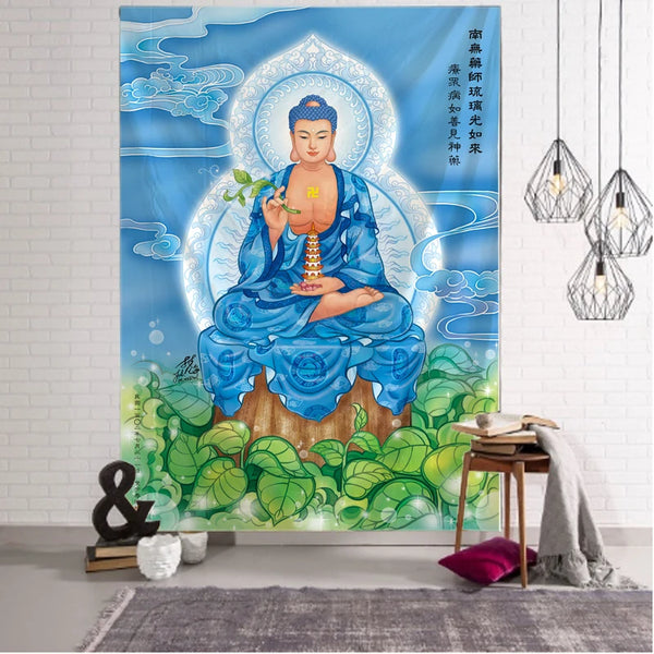 Buddha Art Tapestry-ToShay.org