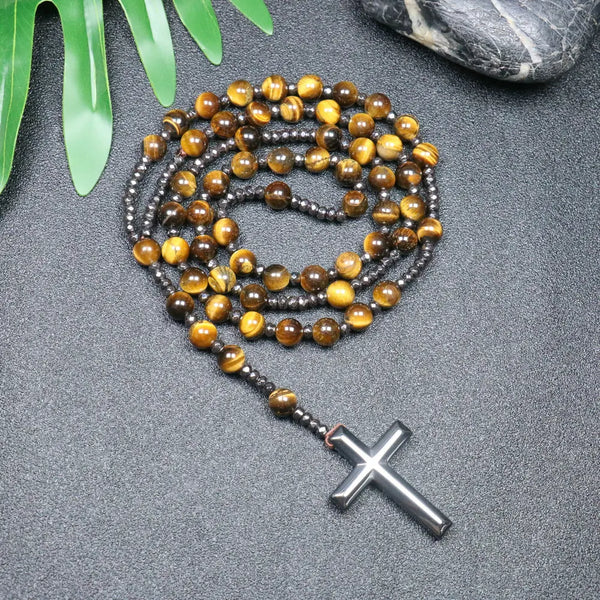 Mixed Quartz Crystal Rosary Beads-ToShay.org