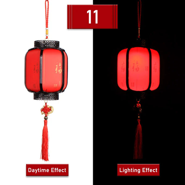 Red Blossom Light Lamp-ToShay.org