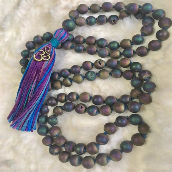 Rainbow Hematite Mala Beads-ToShay.org