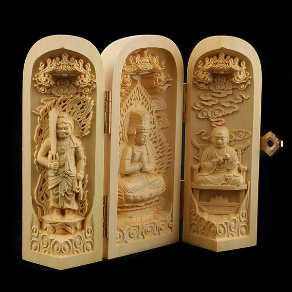 Wood Buddha Box-ToShay.org