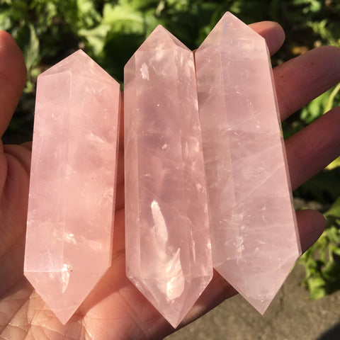 Pink Rose Quartz Points-ToShay.org