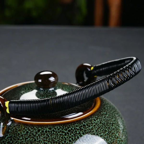 Glazed Ceramic Teapot-ToShay.org