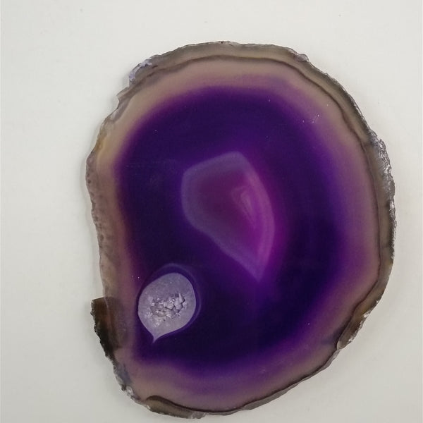 Blue Purple Agate Slice-ToShay.org