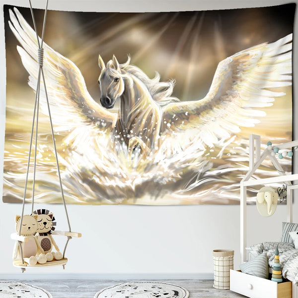 Pegasus Art Tapestry-ToShay.org