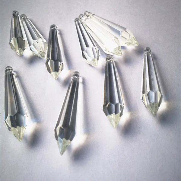 Clear Crystal Icicle Suncatchers-ToShay.org