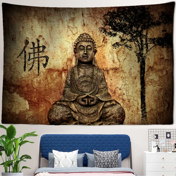 Buddha Tapestry Wall Hanging-ToShay.org