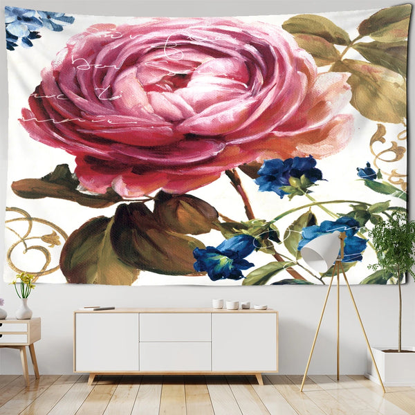 Flower Art Tapestry-ToShay.org