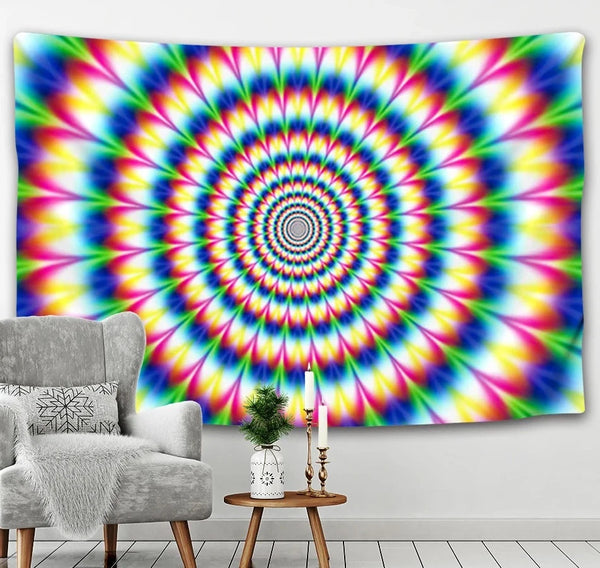 Mandala Swirl Art Tapestry-ToShay.org