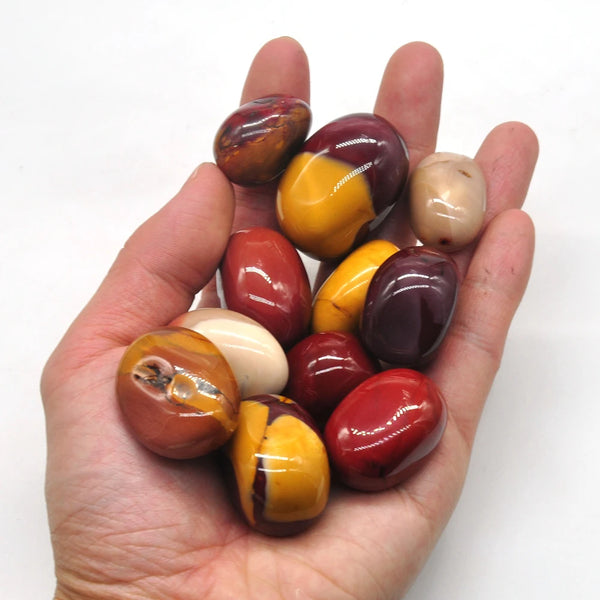 Yellow Mookaite Tumbled Stones-ToShay.org