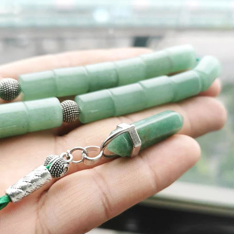 Green Jade Prayer Beads-ToShay.org