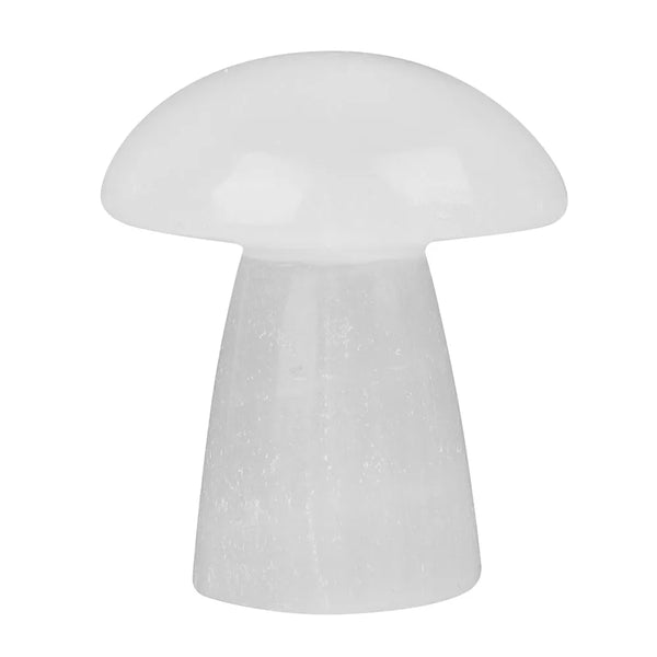 White Selenite Mushroom-ToShay.org