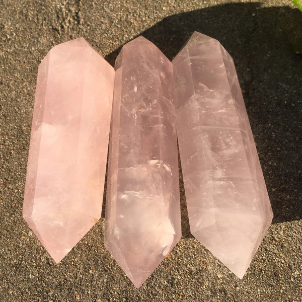 Pink Rose Quartz Points-ToShay.org