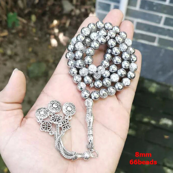 Silver Crystal Prayer Beads-ToShay.org