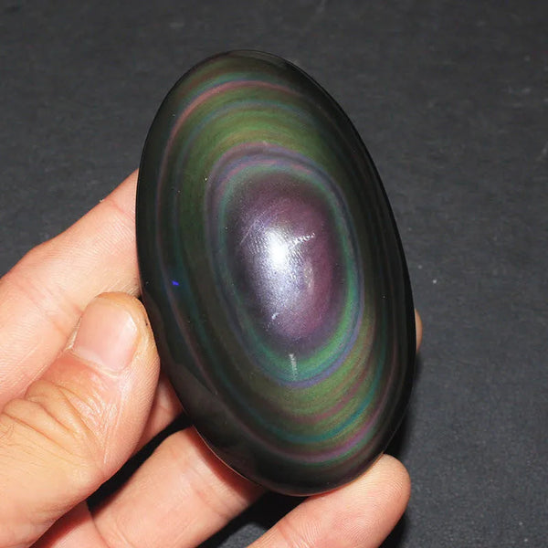 Black Rainbow Obsidian Stones-ToShay.org