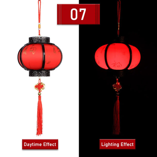 Red Blossom Light Lamp-ToShay.org