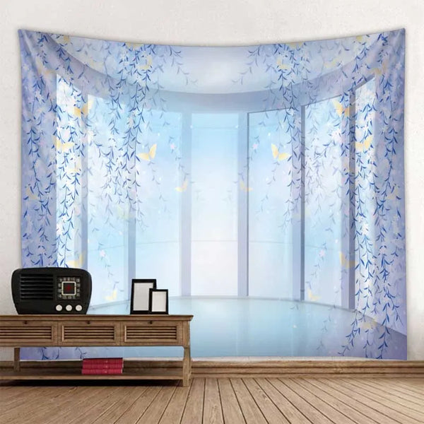 Garden Window Art Tapestry-ToShay.org