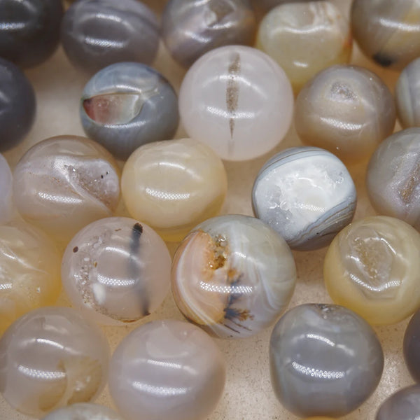 Mixed Geode Agate Beads-ToShay.org