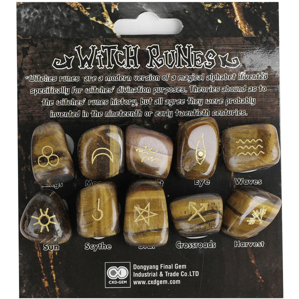 Mixed Crystal Witch Runes-ToShay.org