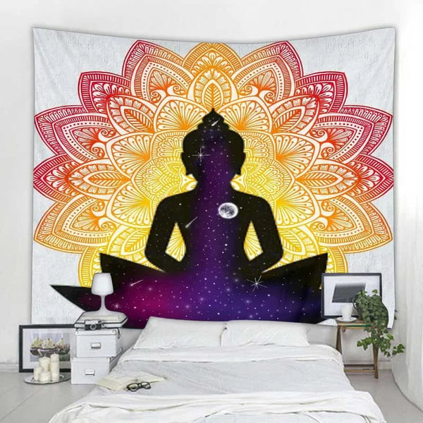 Buddha Art Tapestry-ToShay.org