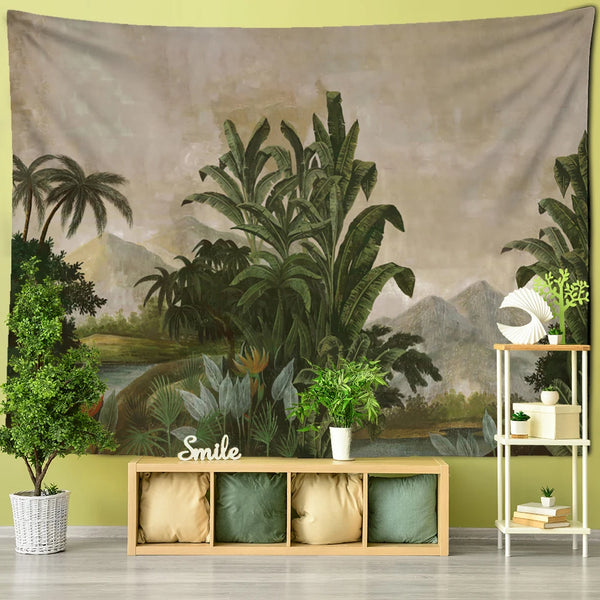 Tropical Plants Tapestry-ToShay.org