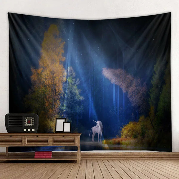 Unicorn Art Tapestry-ToShay.org