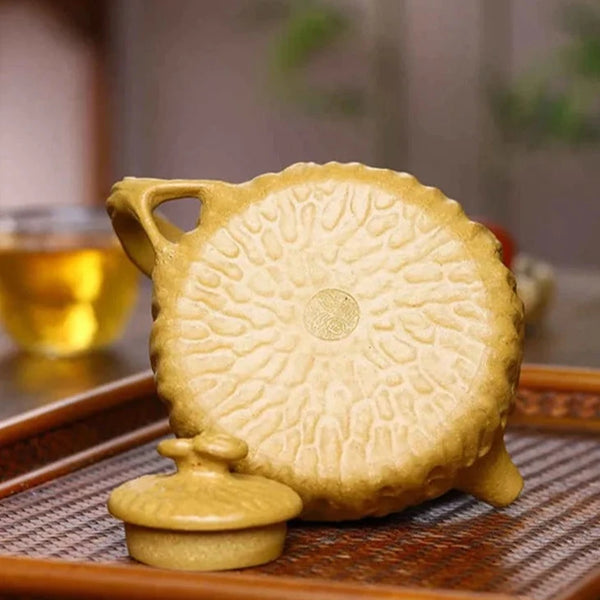 Yellow Yixing Clay Tea Pot-ToShay.org