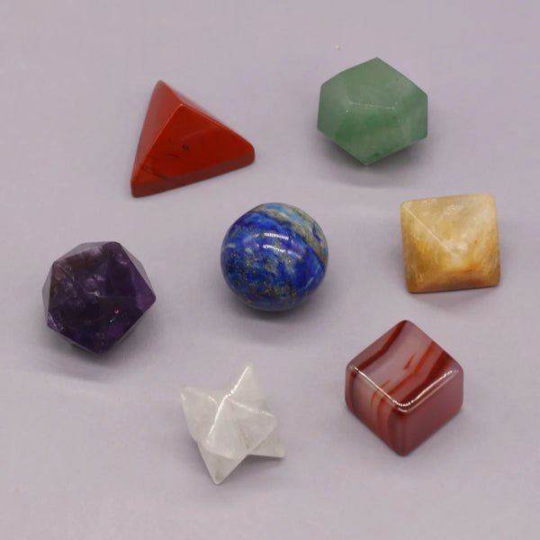 Chakra Crystal Platonic Solids-ToShay.org