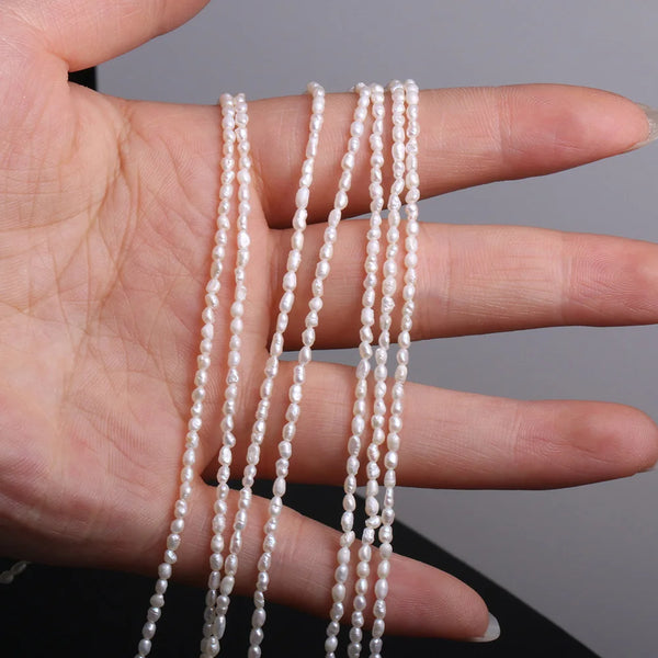 White Freshwater Pearl Beads-ToShay.org