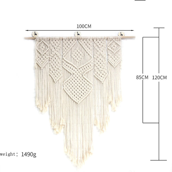 Macrame Tapestry Wall Hanging-ToShay.org