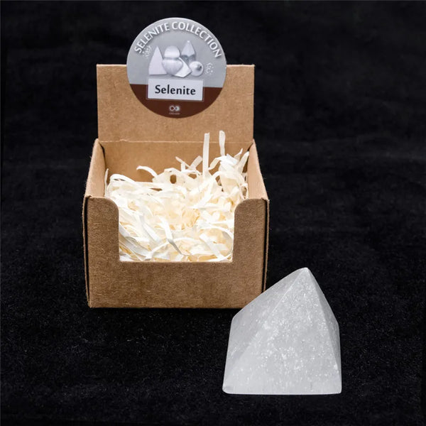 White Selenite Stones-ToShay.org