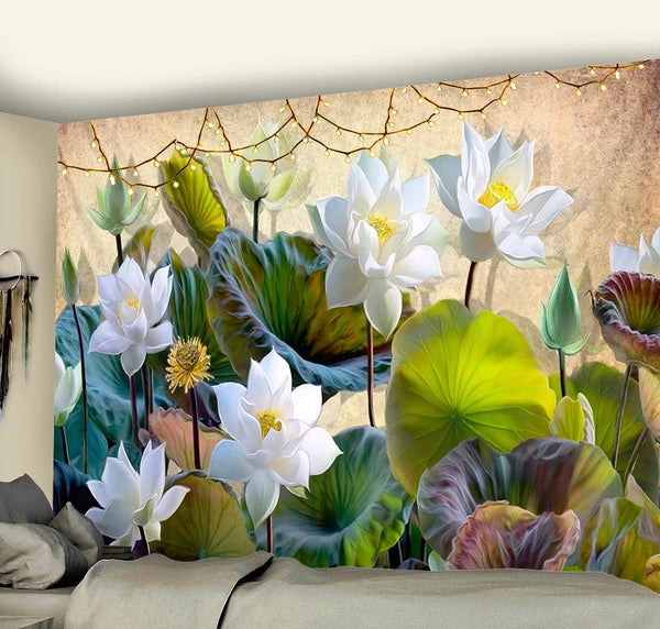 Lotus Art Tapestry-ToShay.org